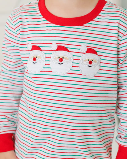 Christmas Candy Stripe Santa Set