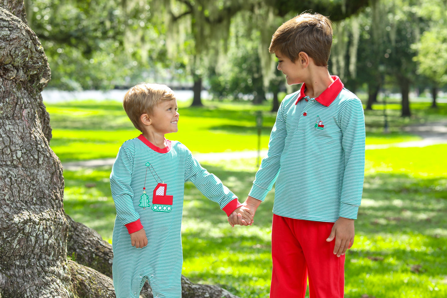 Christmas Crane Polo