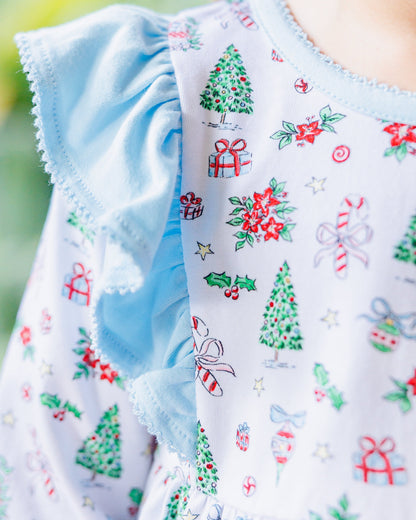 Christmas Tidings Frances Romper