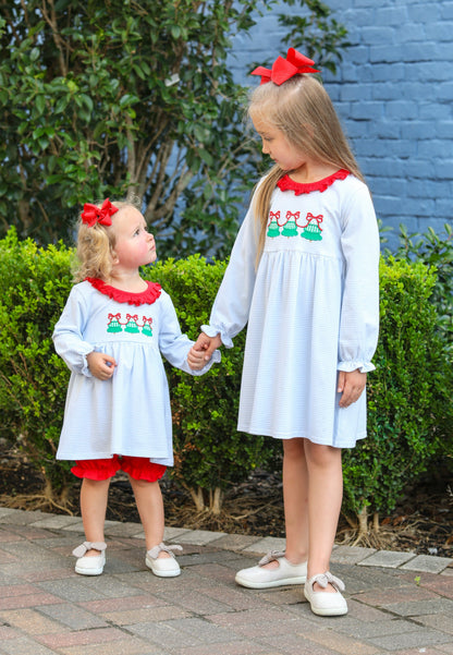 Christmas Tree Trio Bloomer Set