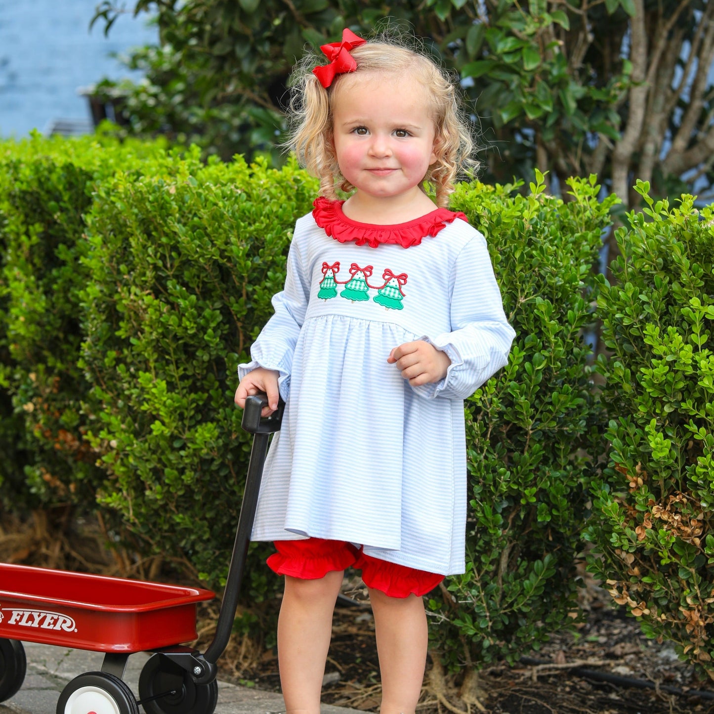 Christmas Tree Trio Bloomer Set