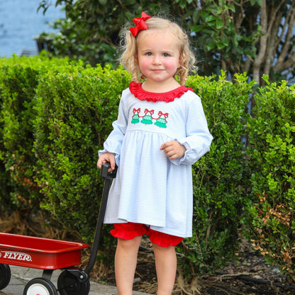 Christmas Tree Trio Bloomer Set