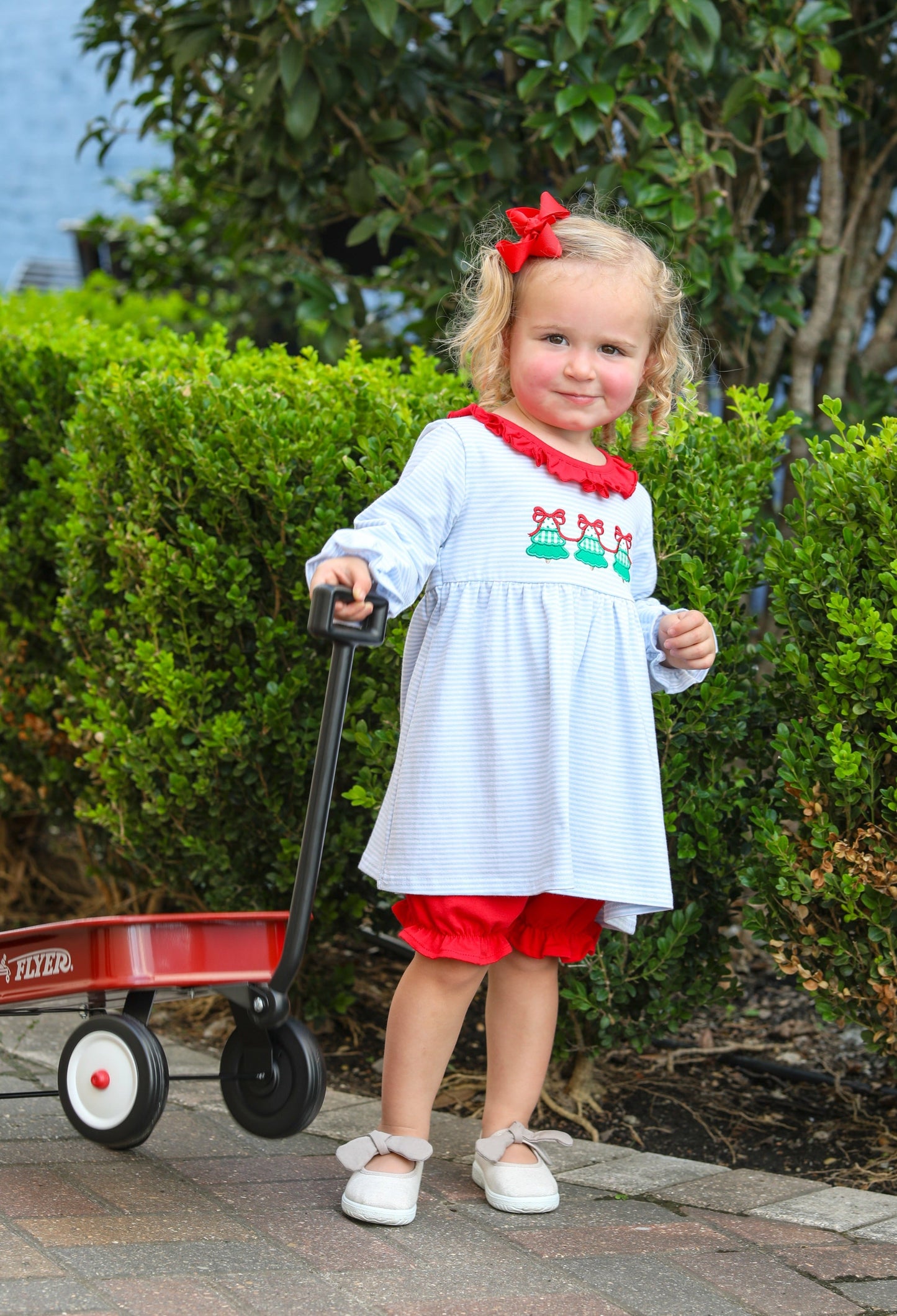 Christmas Tree Trio Bloomer Set