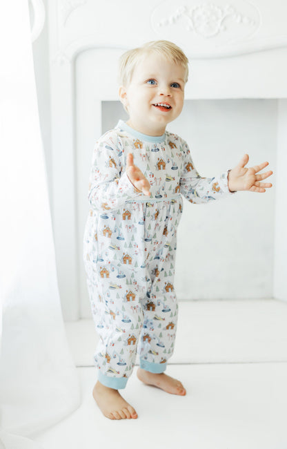 Constructing Christmas Patrick Romper