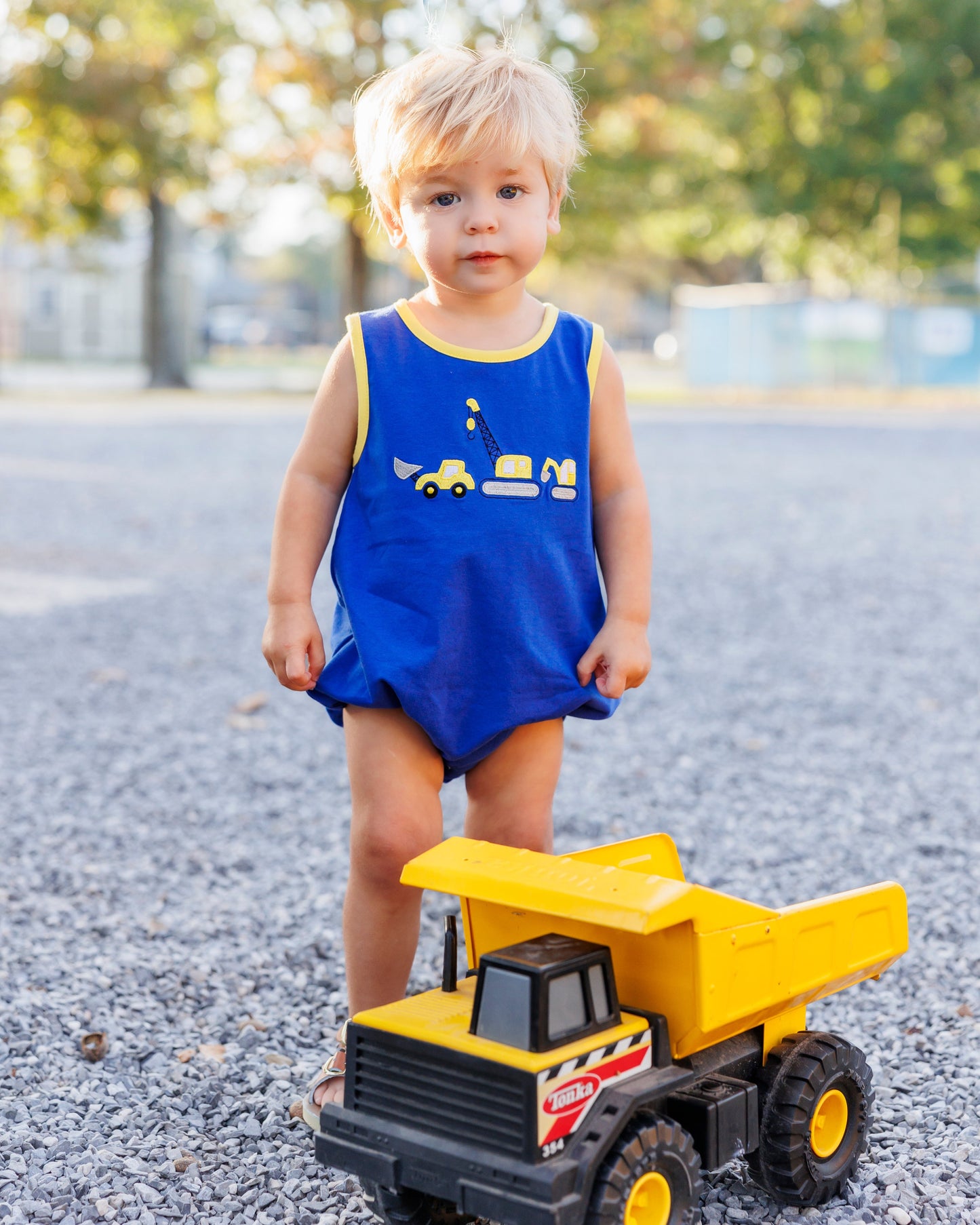 Construction Trio Romper