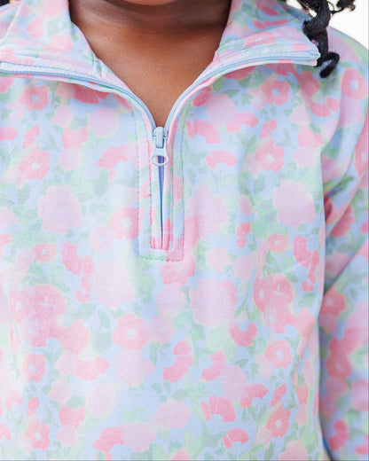 Cottage Blooms Ruffled Pullover Set
