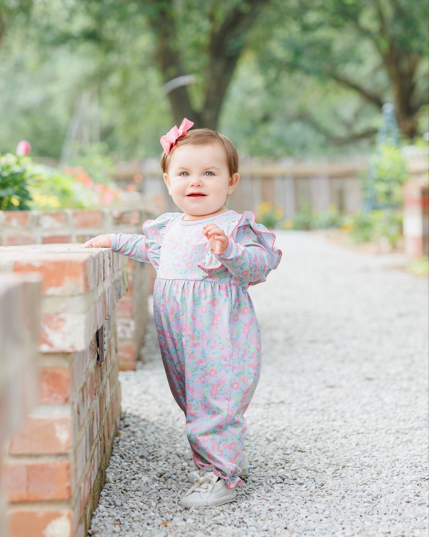 Cottage Blooms Frances Romper