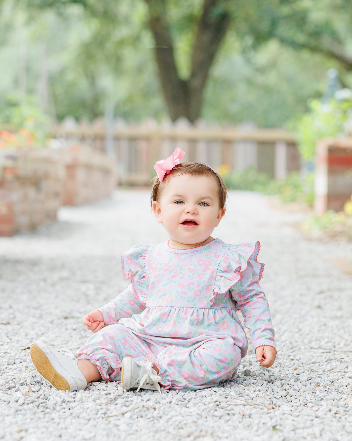 Cottage Blooms Frances Romper