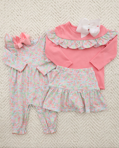 Cottage Blooms Frances Romper
