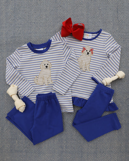 Doodle Days Ruffled Pants Set