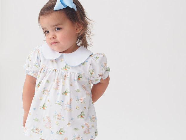 Easter Girls Bloomer Set