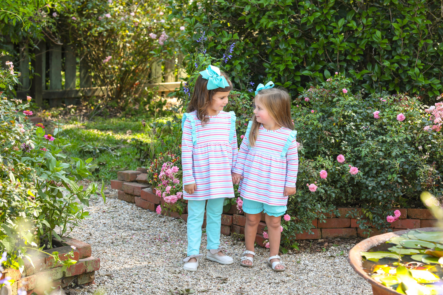 Evie Bloomer Set Candy Stripe