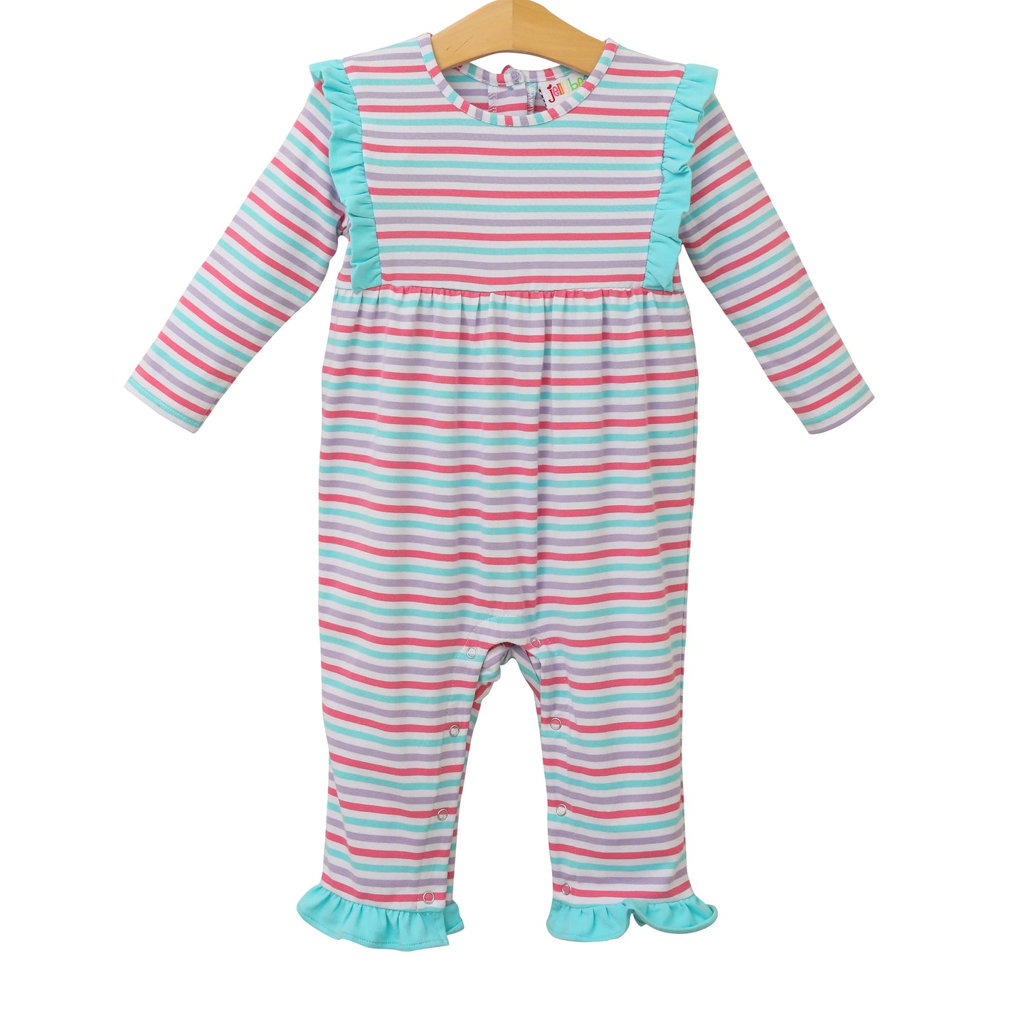 Evie Romper Candy Stripe
