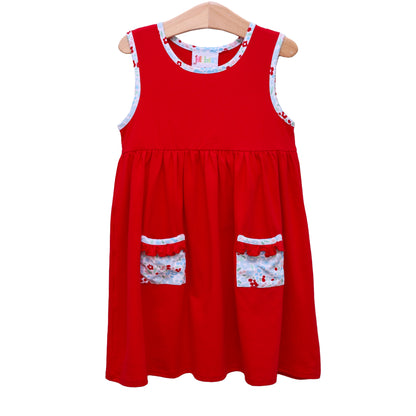 Freedom Floral Bow Back Dress