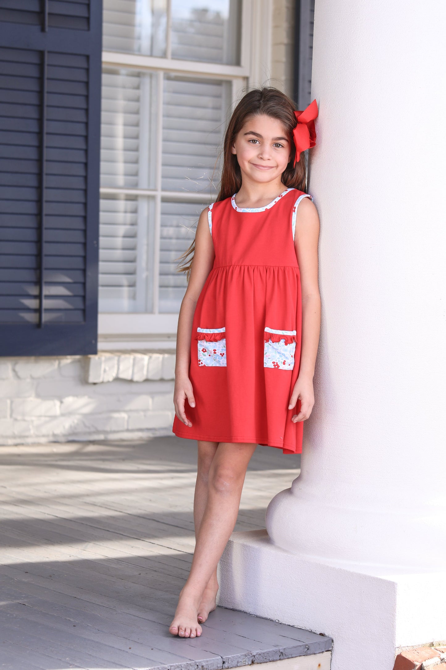 Freedom Floral Bow Back Dress