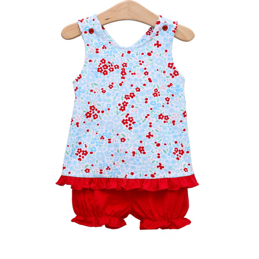 Freedom floral flutter Bloomer Set