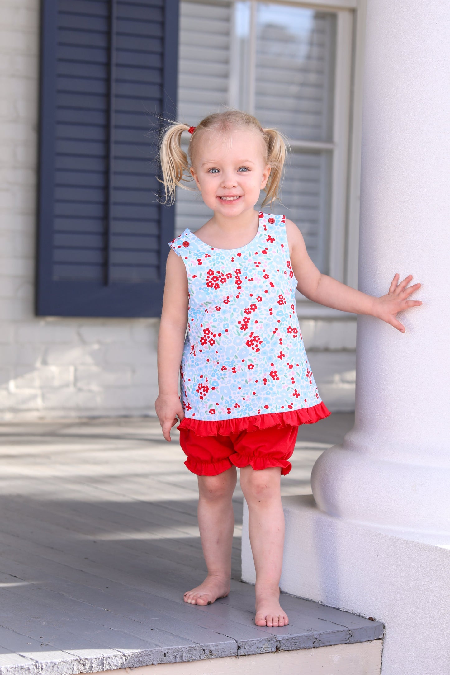 Freedom floral flutter Bloomer Set