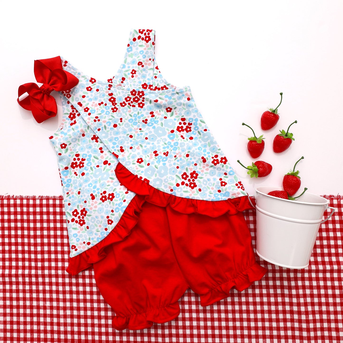 Freedom floral flutter Bloomer Set