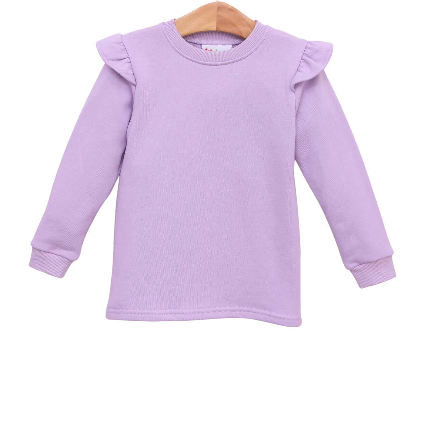 French Terry Flutter Pullover MULTIPLE COLORS