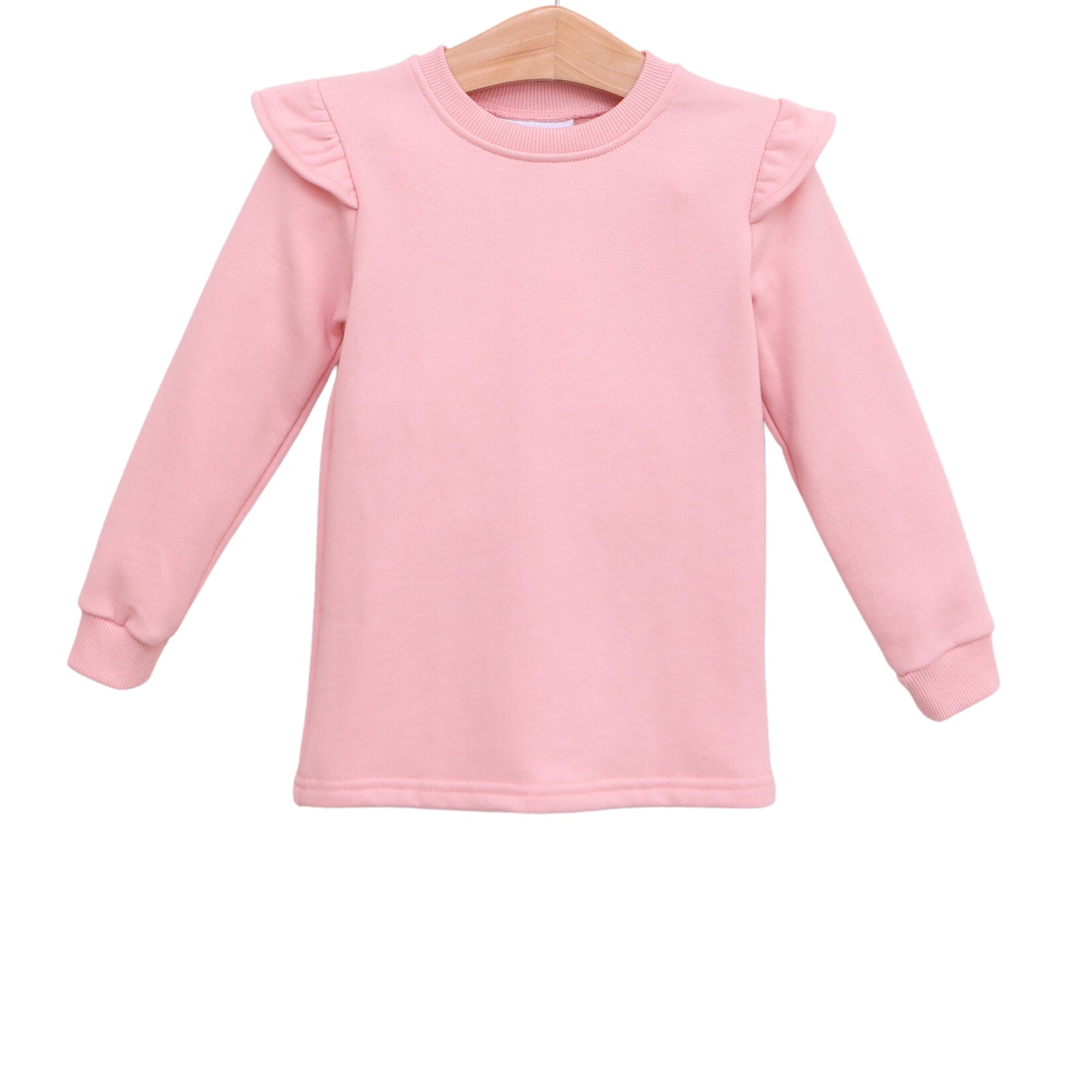 French Terry Flutter Pullover MULTIPLE COLORS