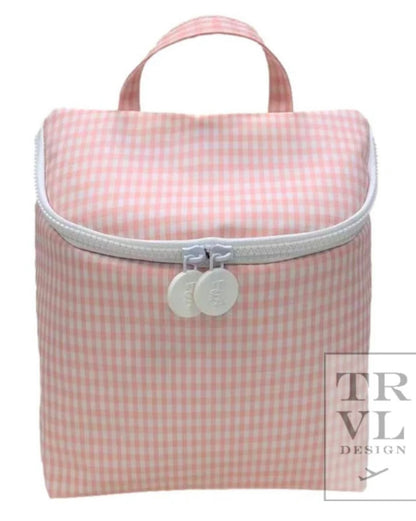 TRVL LUNCH OG version insulated WIPEABLE WASHABLE tote