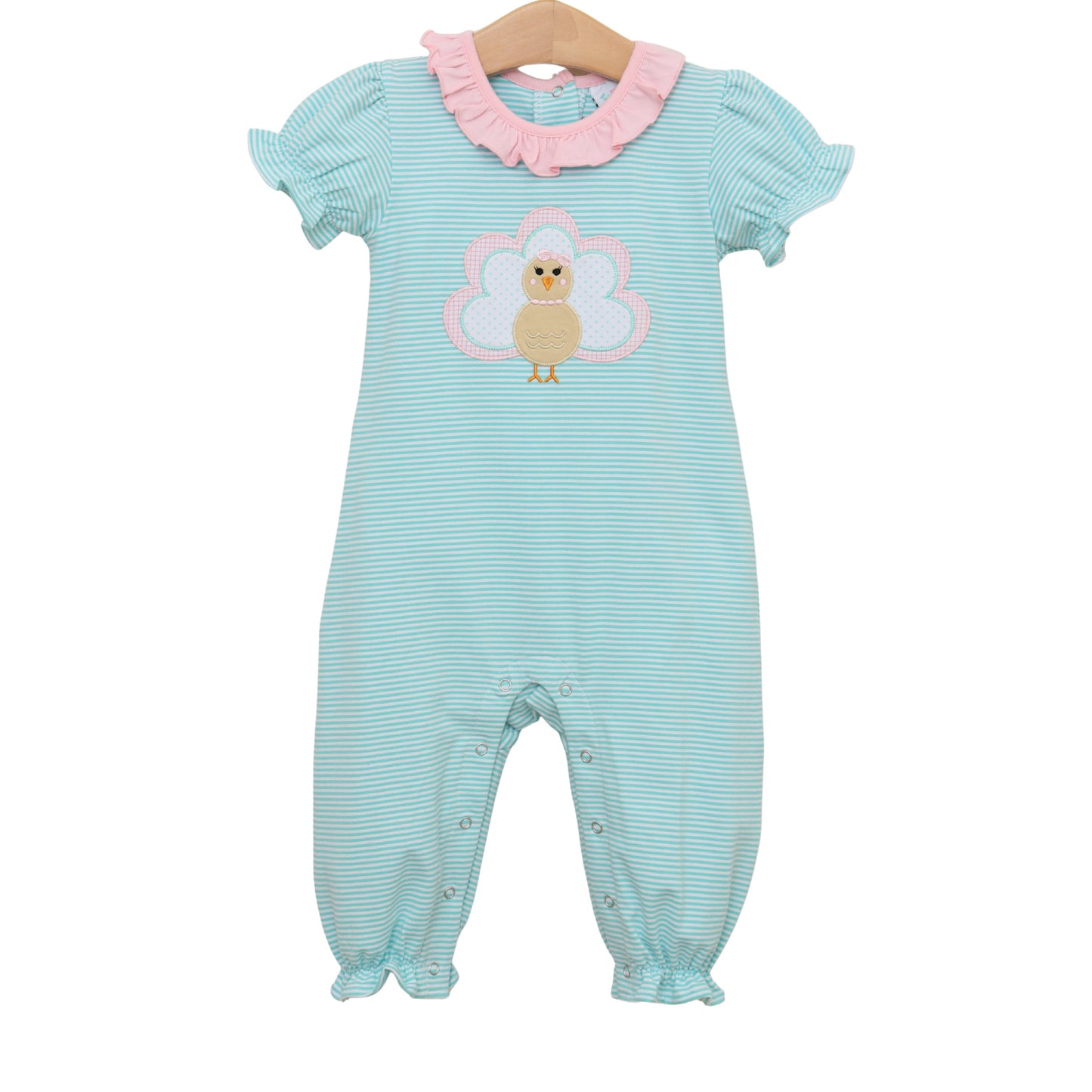 Give Thanks Ruffled Romper