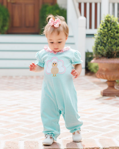 Give Thanks Ruffled Romper