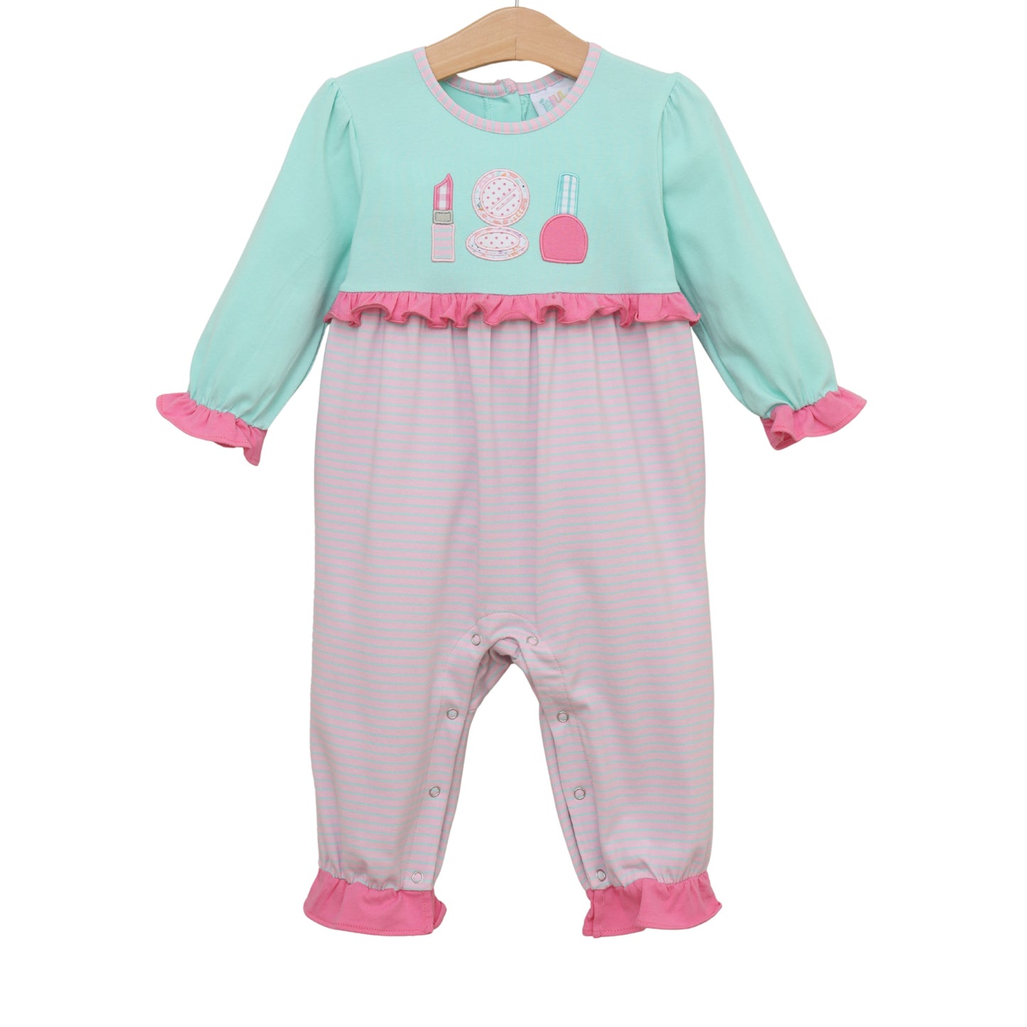 Glam Trio Ruffled Romper