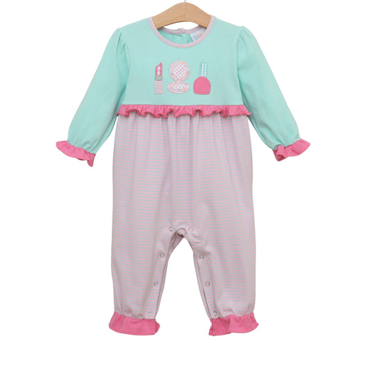 Glam Trio Ruffled Romper