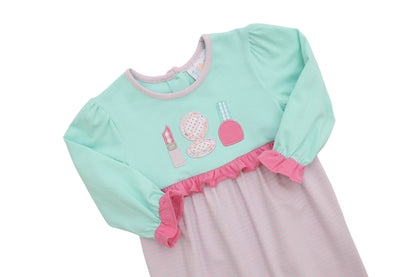 Glam Trio Ruffled Romper
