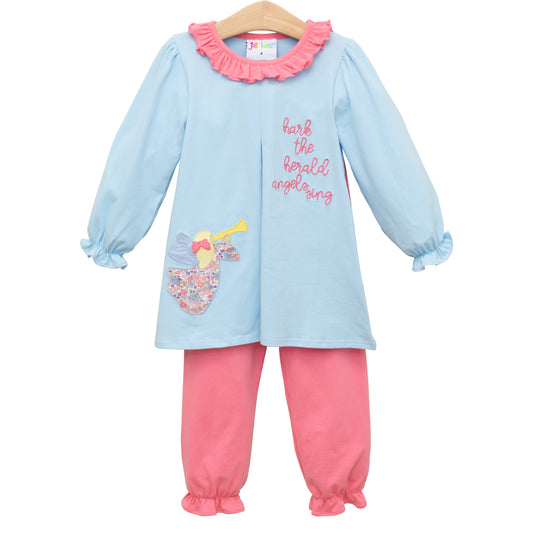 Hark The Herald Angels Sing Pants Set