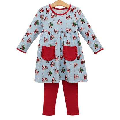 Here Comes Santa Clause Reese Pants Set