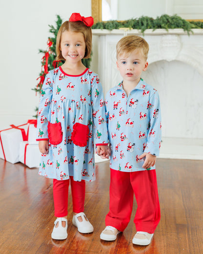 Here Comes Santa Clause Reese Pants Set