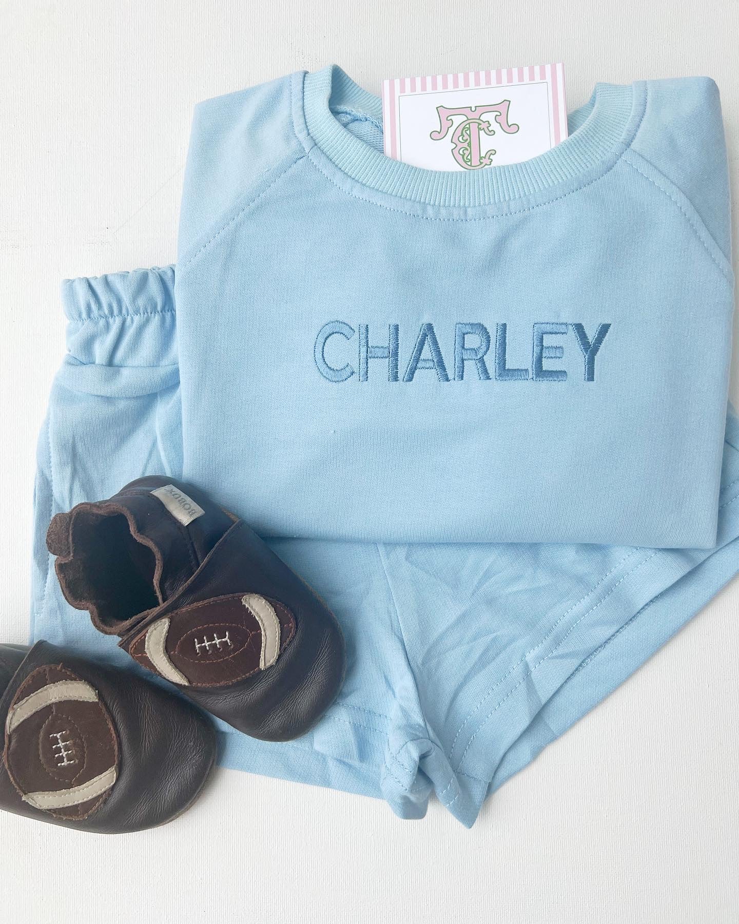 Two Piece Pullover Spring Short Set Girl/Boy