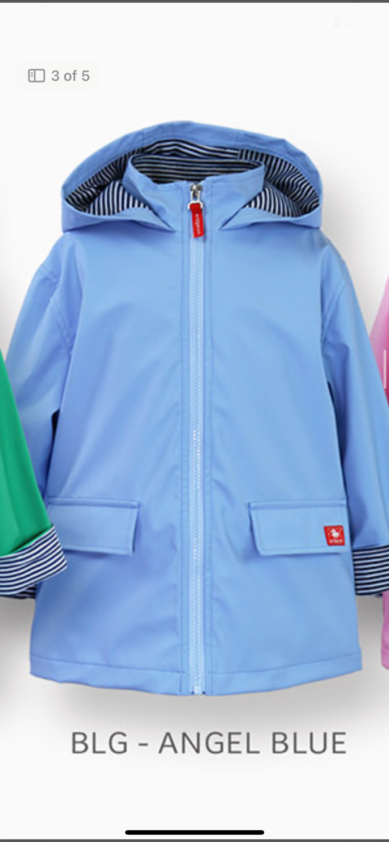 Widgeon Zipper Closure Raincoat