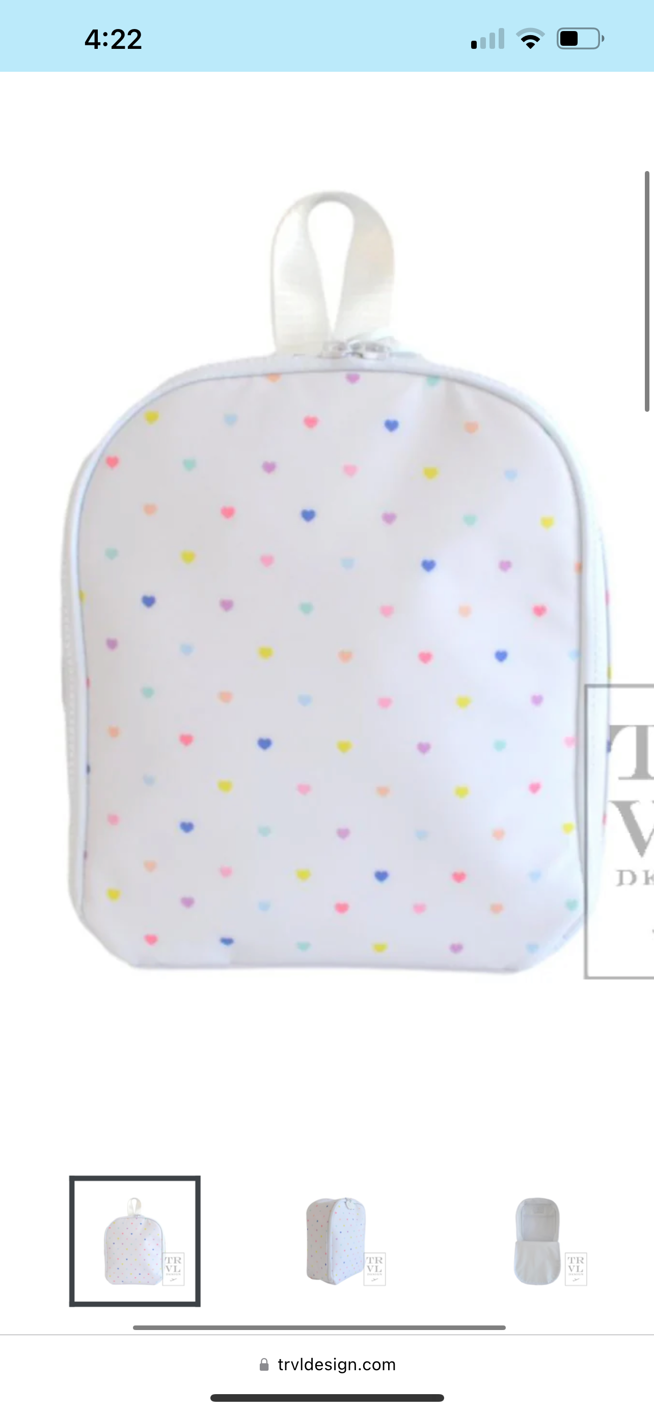 TRVL WIPEABLE WASHABLE Lunch Tote insulated