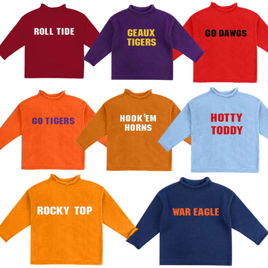 Gameday Roll Neck Sweaters