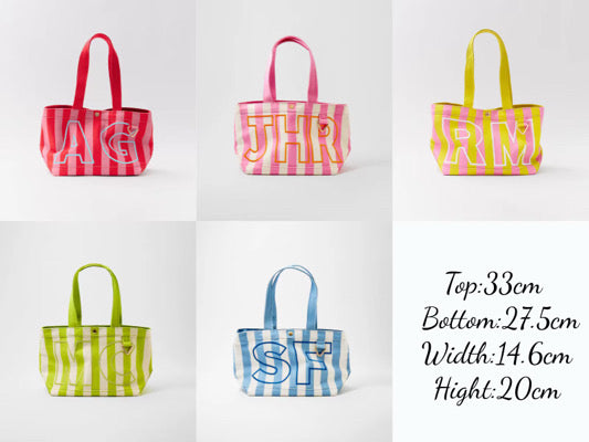 BEST SELLING Classic Initial Bag Size SMALL