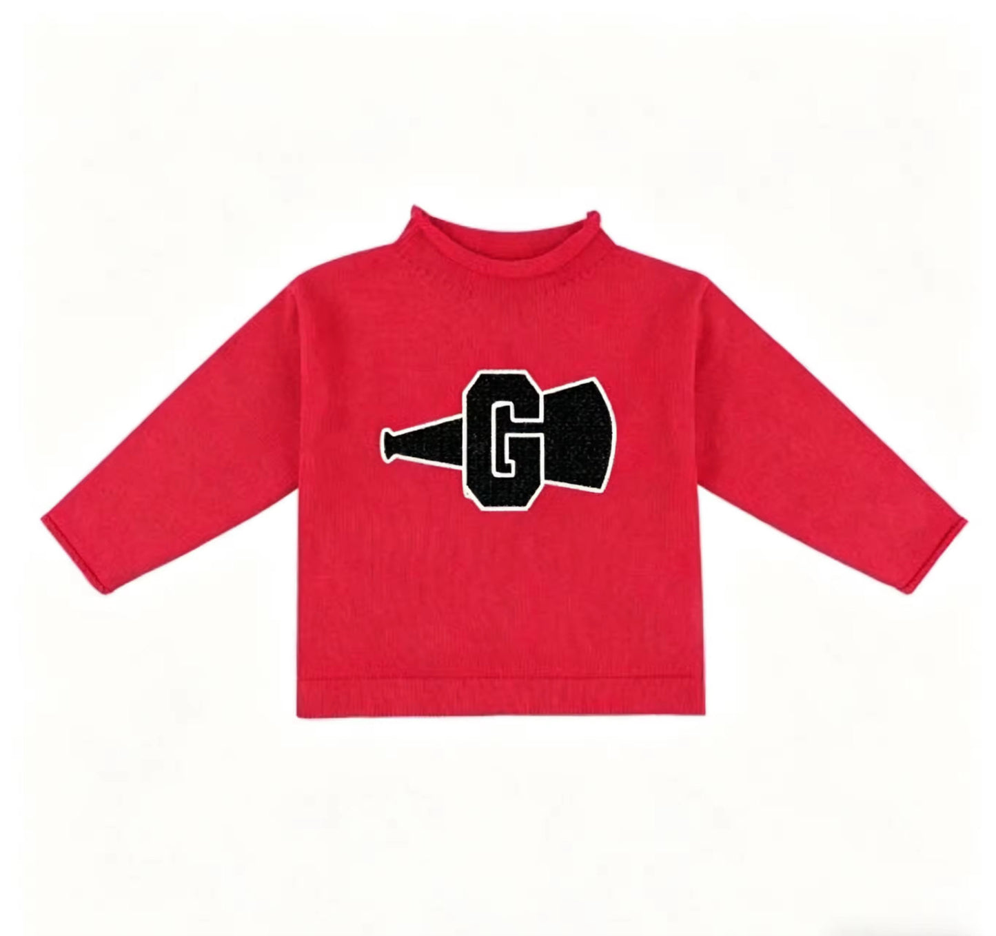 Rollneck Sweater Georgia Old School Megaphone