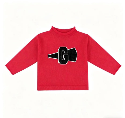 Rollneck Sweater Georgia Old School Megaphone