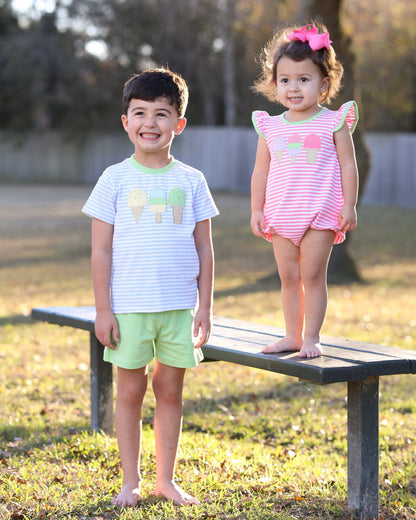 Ice Cream Short Set