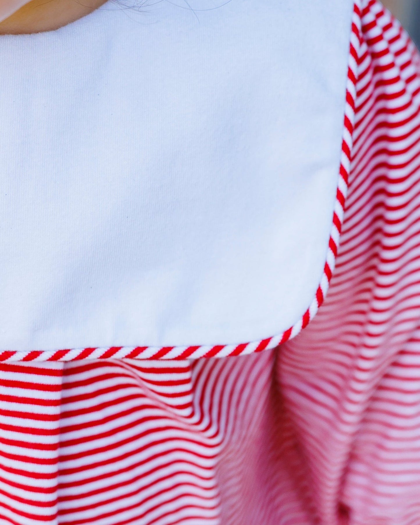 Jane Bubble Red Stripe