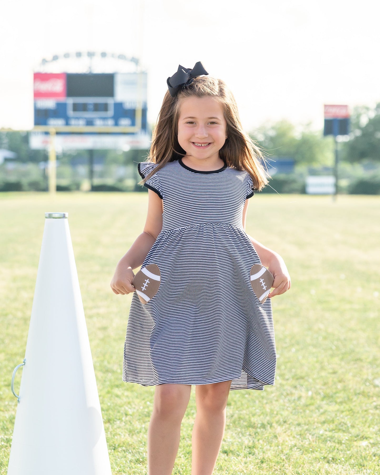 Let's Cheer Football Pocket Dress