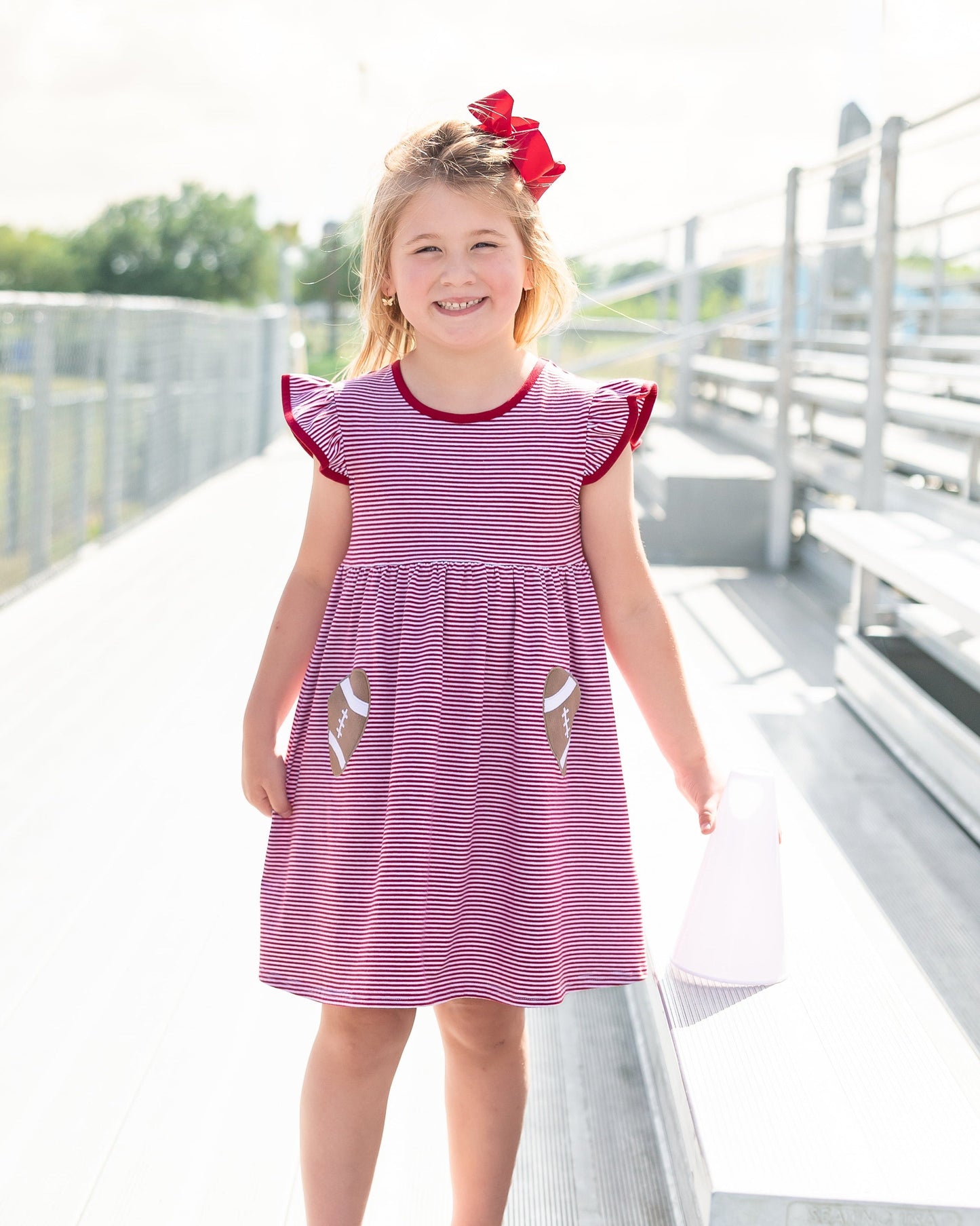 Let's Cheer Football Pocket Dress