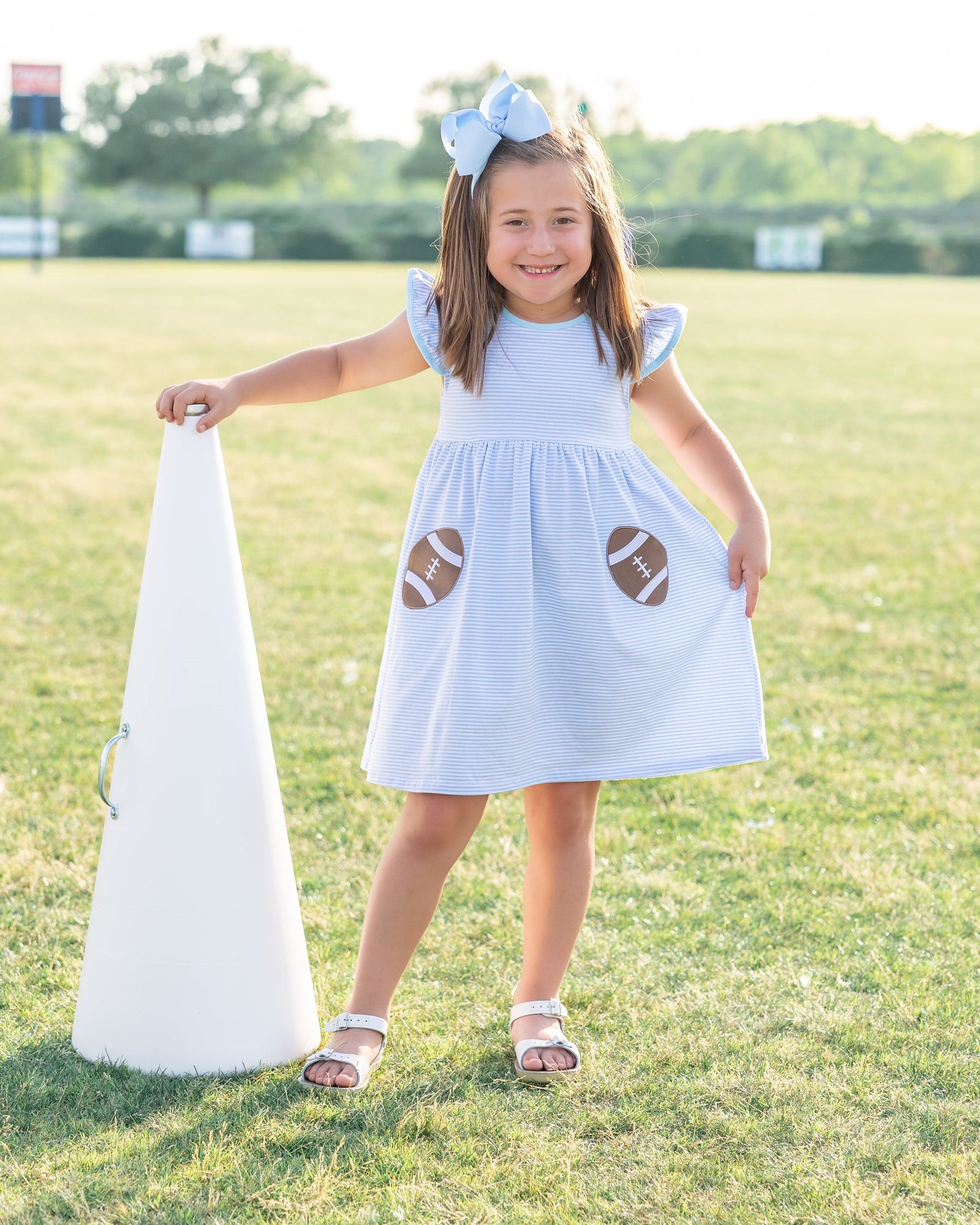 Let's Cheer Football Pocket Dress