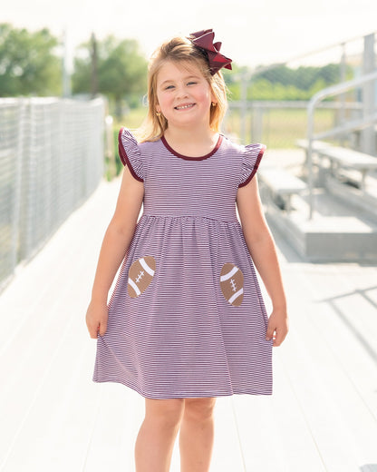 Let's Cheer Football Pocket Dress