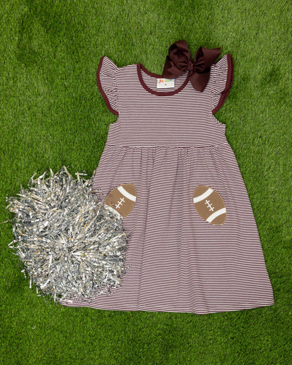 Let's Cheer Football Pocket Dress