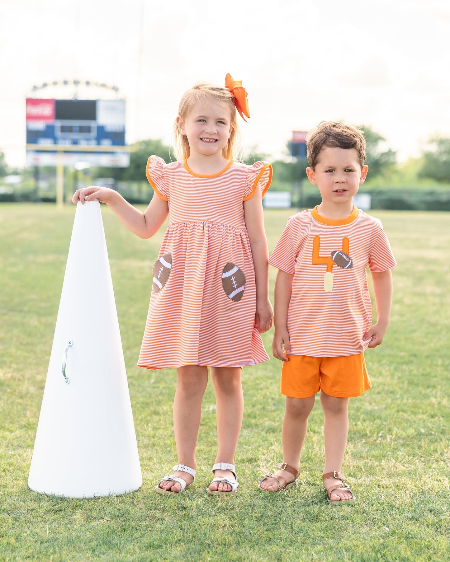 Let's Cheer Football Pocket Dress
