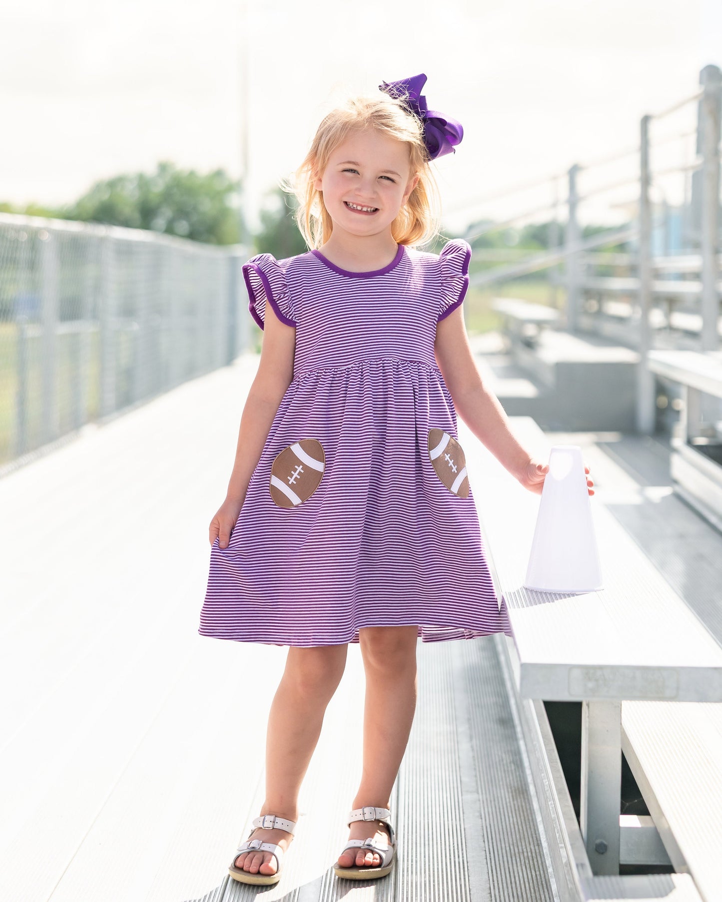 Let's Cheer Football Pocket Dress