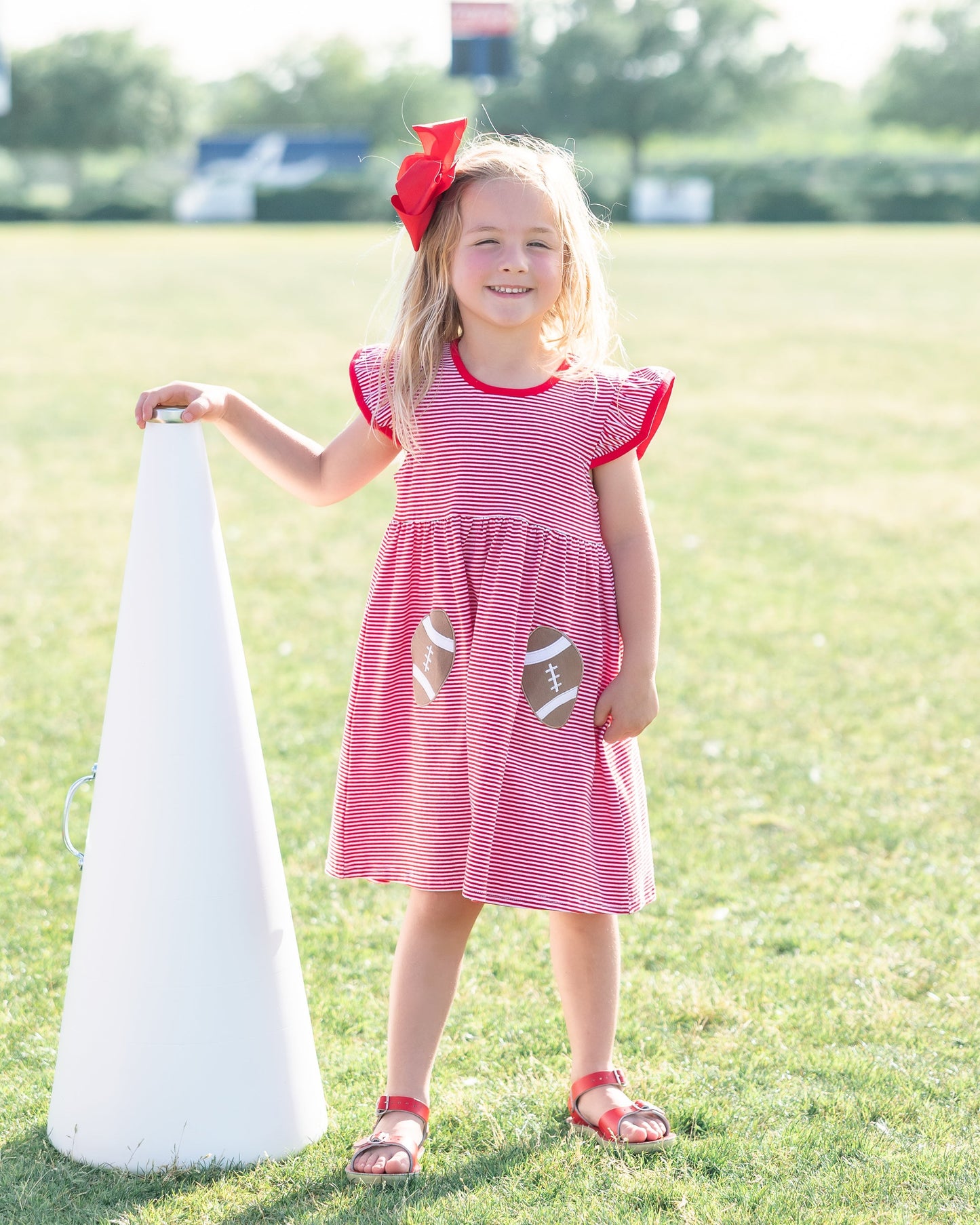 Let's Cheer Football Pocket Dress